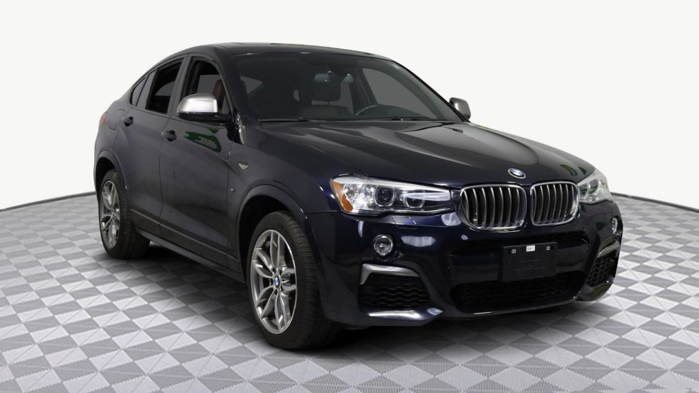 2018 BMW X4 M40i AUTO A/C CUIR TOIT NAV GR ELECT MAGS CAM RECU #0