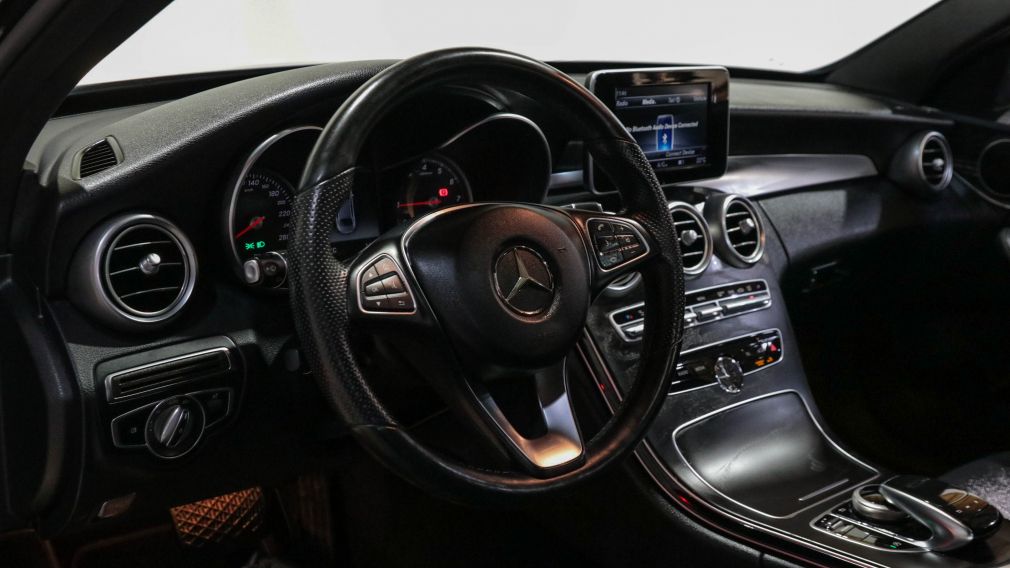 2018 Mercedes Benz C Class C 300 4 MATIC AUTO AC GR ELEC MAGS TOIT CAM RECULE #11