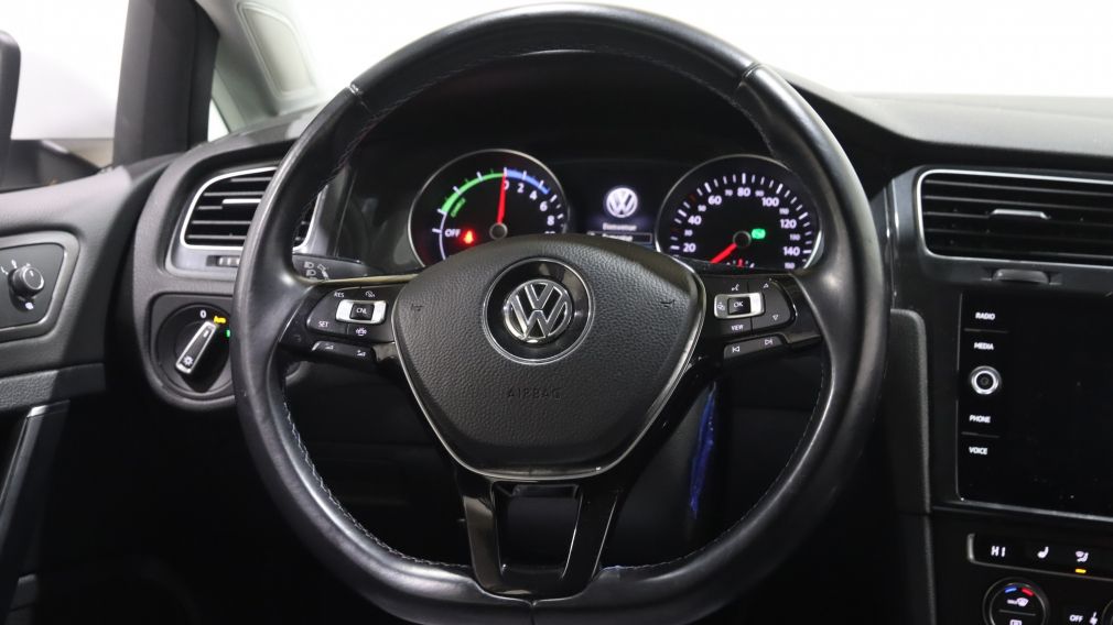 2019 Volkswagen e Golf Comfortline AUTO A/C GR ELECT MAGS CAMERA BLUETOOT #10