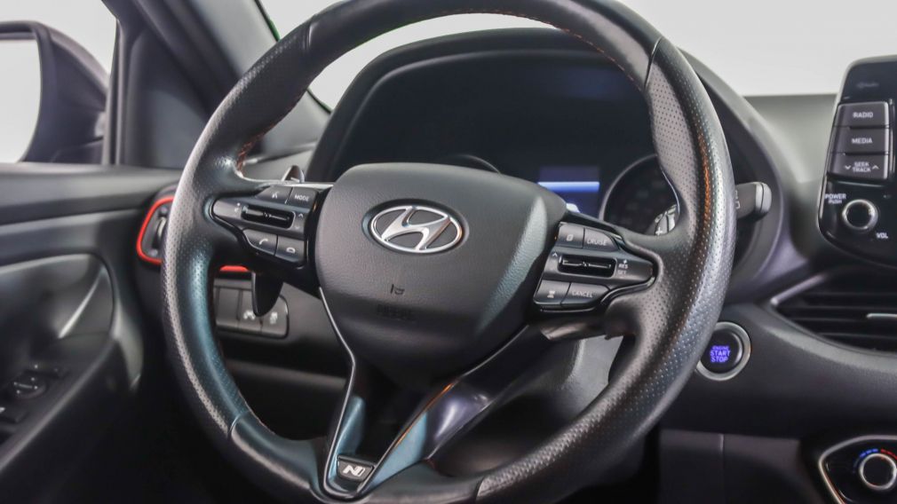 2020 Hyundai Elantra N LINE ULTIMATE AUTO A/C CUIR TOIT NAV GR ELECT MA #12
