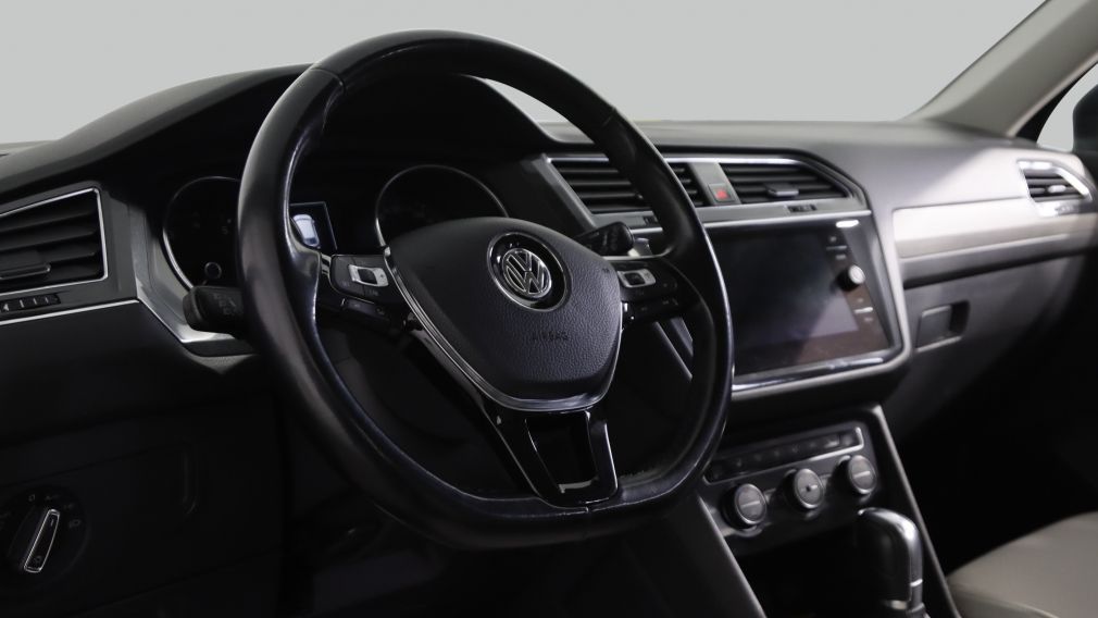 2018 Volkswagen Tiguan COMFORTLINE AUTO A/C CUIR TOIT GR ELECT MAGS #10