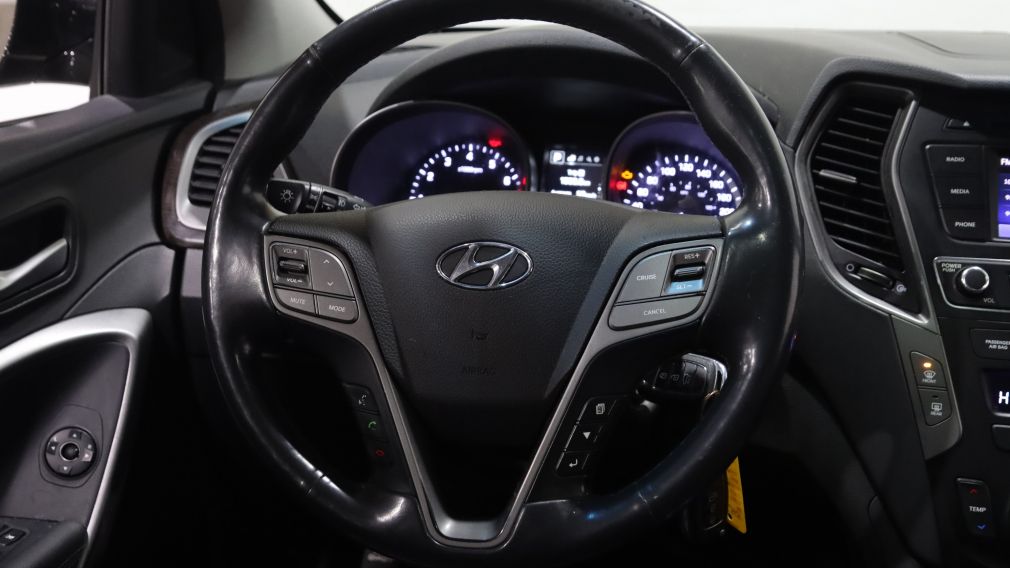 2018 Hyundai Santa Fe SE AWD AUTO A/C GR ELECT MAGS CUIR TOIT CAMÉRA BLU #16