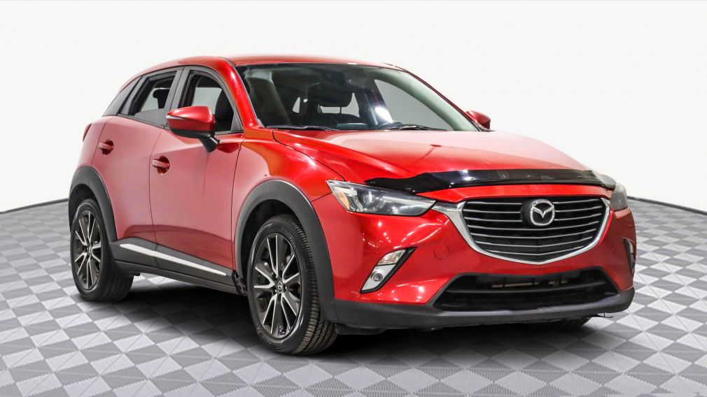 2016 Mazda CX 3 GT AWD AUTO A/C GR ELECT MAGS CUIR TOIT NAVIGATION #0
