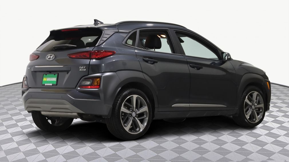 2021 Hyundai Kona Ultimate AWD AUTO A/C GR ELECT MAGS CUIR TOIT NAVI #4