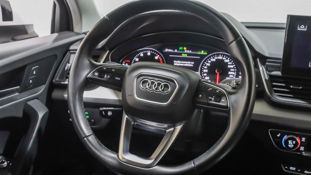 2021 Audi Q5 Komfort AWD AUTO A/C GR ELECT MAGS CUIR CAMERA BLU #16