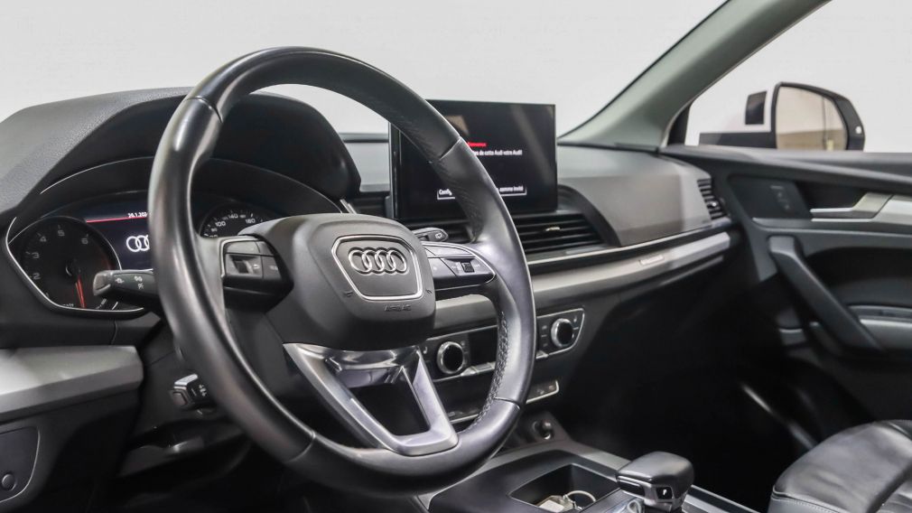 2021 Audi Q5 Komfort AWD AUTO A/C GR ELECT MAGS CUIR CAMERA BLU #24