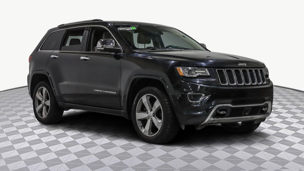 2014 Jeep Grand Cherokee Overland AWD AUTO A/C GR ELECT MAGS CUIR TOIT CAME #0