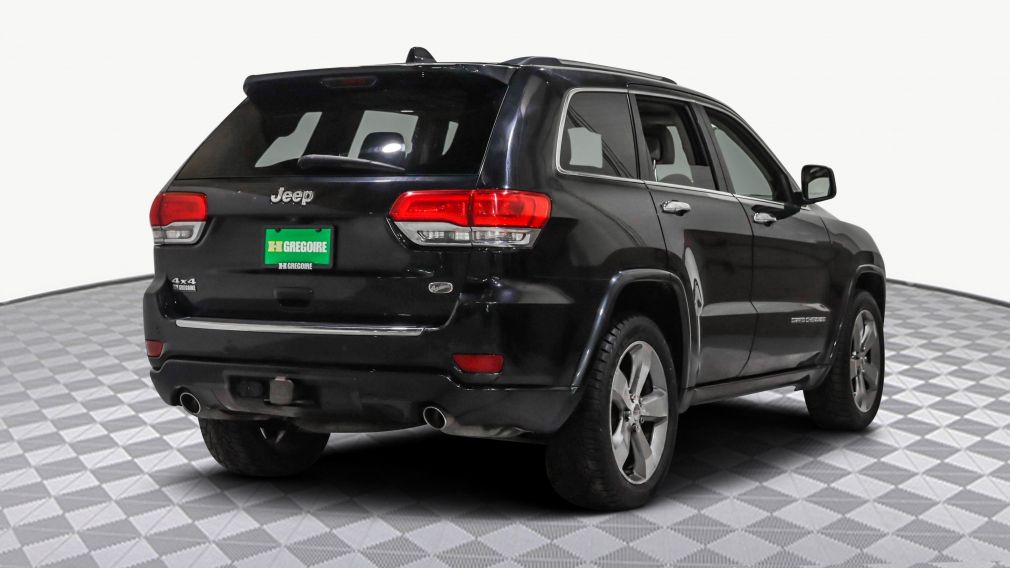 2014 Jeep Grand Cherokee Overland AWD AUTO A/C GR ELECT MAGS CUIR TOIT CAME #7