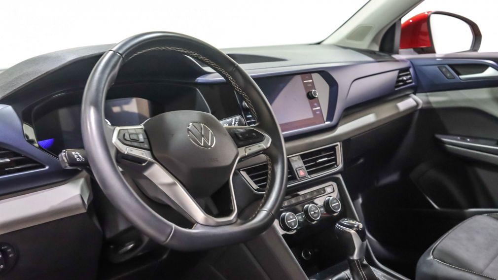 2022 Volkswagen Taos Comfortline AUTO A/C GR ELECT MAGS TOIT CAMÉRA BLU #9