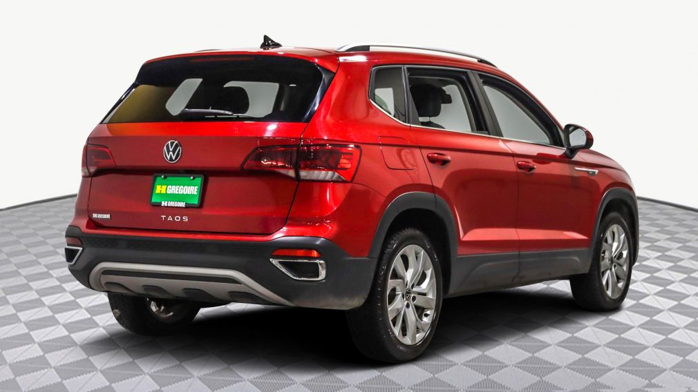 2022 Volkswagen Taos Comfortline AUTO A/C GR ELECT MAGS TOIT CAMÉRA BLU #8