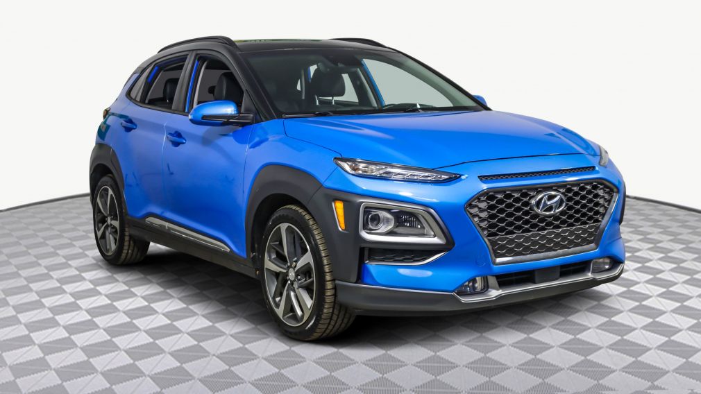 2019 Hyundai Kona ULTIMATE AUTO A/C CUIR TOIT MAGS CAM RECUL BLUETOO #0