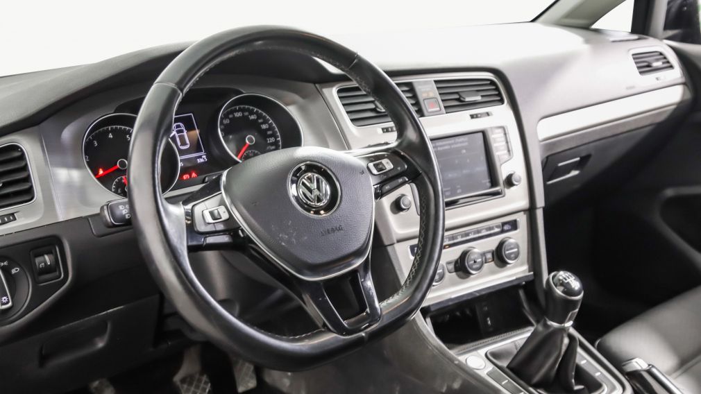 2017 Volkswagen Golf COMFORTLINE AUTO A/C CUIR TOIT GR ELECT MAGS #9