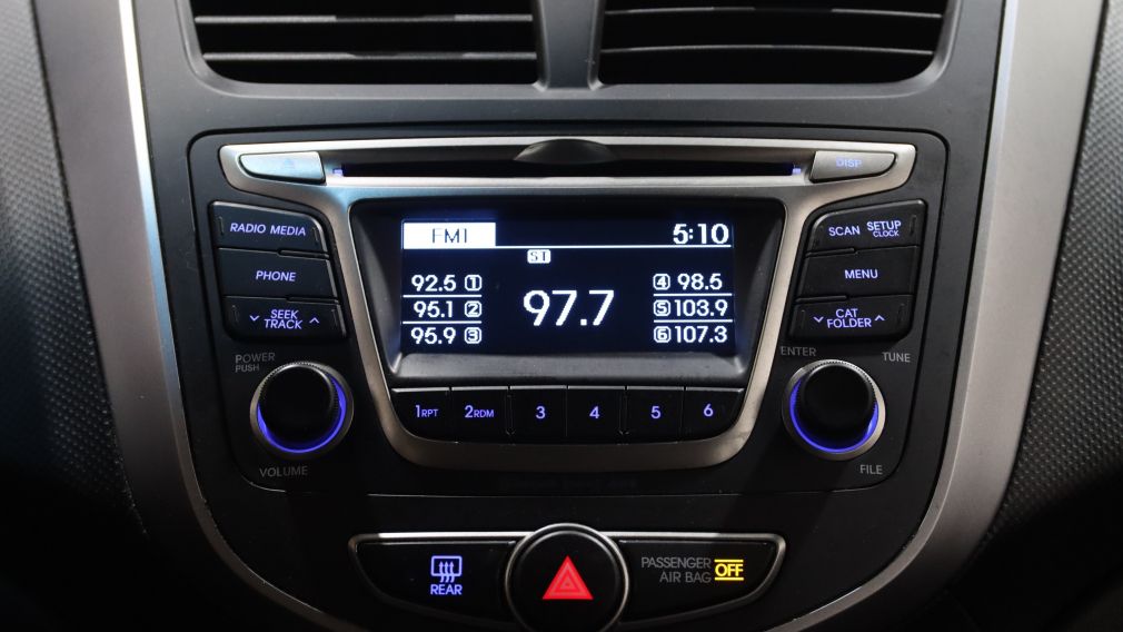 2017 Hyundai Accent GL auto Bluetooth siège chauffant air climatisé MA #17