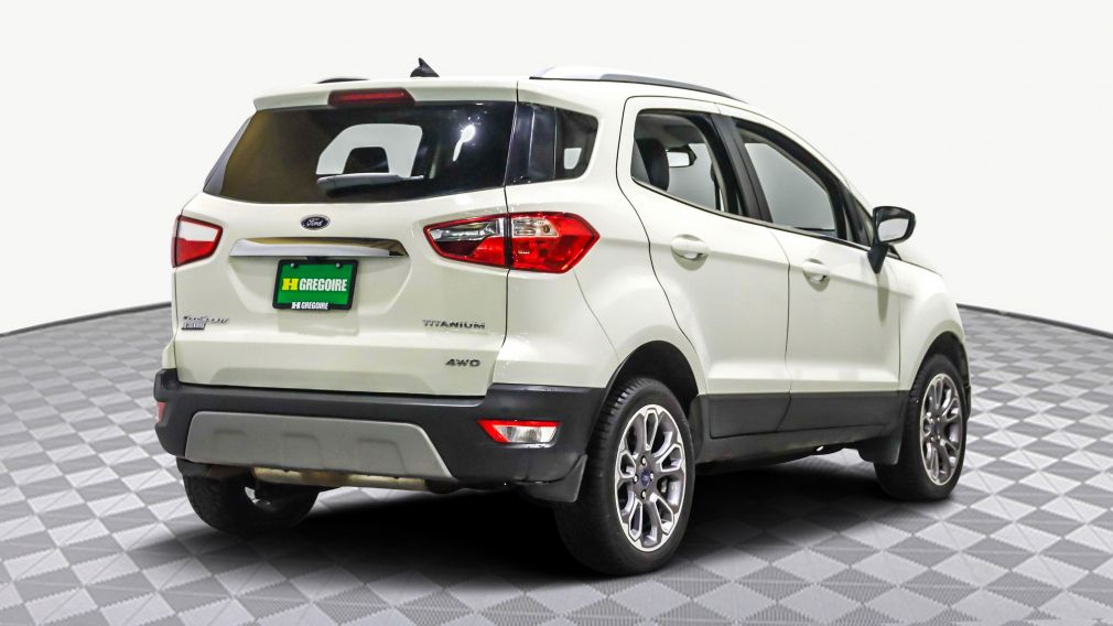 2020 Ford EcoSport Titanium AWD AUTO A/C GR ELECT MAGS CUIR TOIT CAMÉ #7