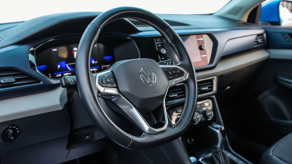 2022 Volkswagen Taos Comfortline AUTO A/C GR ELECT MAGS CUIR TOIT CAMÉR #11