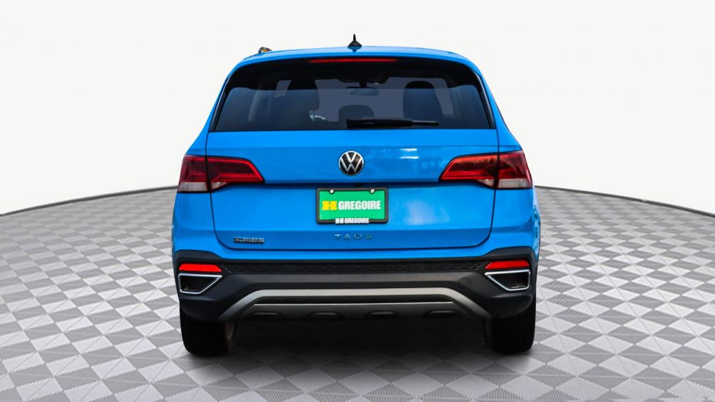 2022 Volkswagen Taos Comfortline AUTO A/C GR ELECT MAGS CUIR TOIT CAMÉR #5
