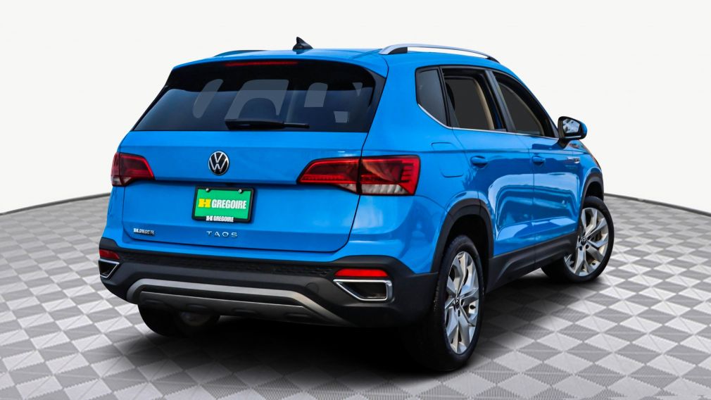 2022 Volkswagen Taos Comfortline AUTO A/C GR ELECT MAGS CUIR TOIT CAMÉR #8