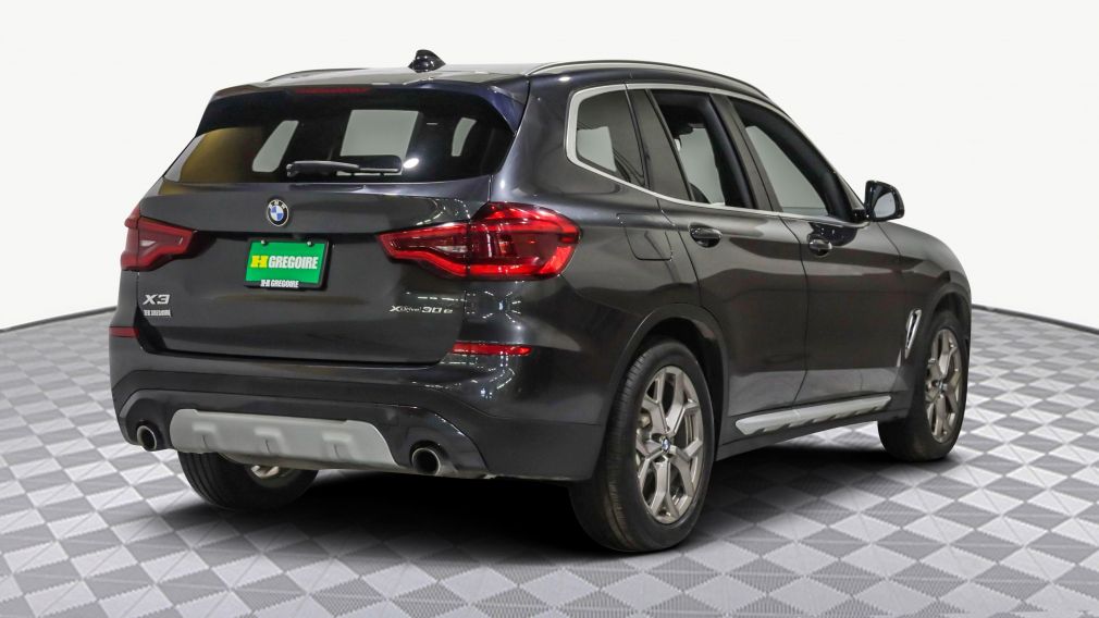 2021 BMW X3 X3 xDrive30e AWD AUTO A/C GR ELECT MAGS CUIR TOIT #6