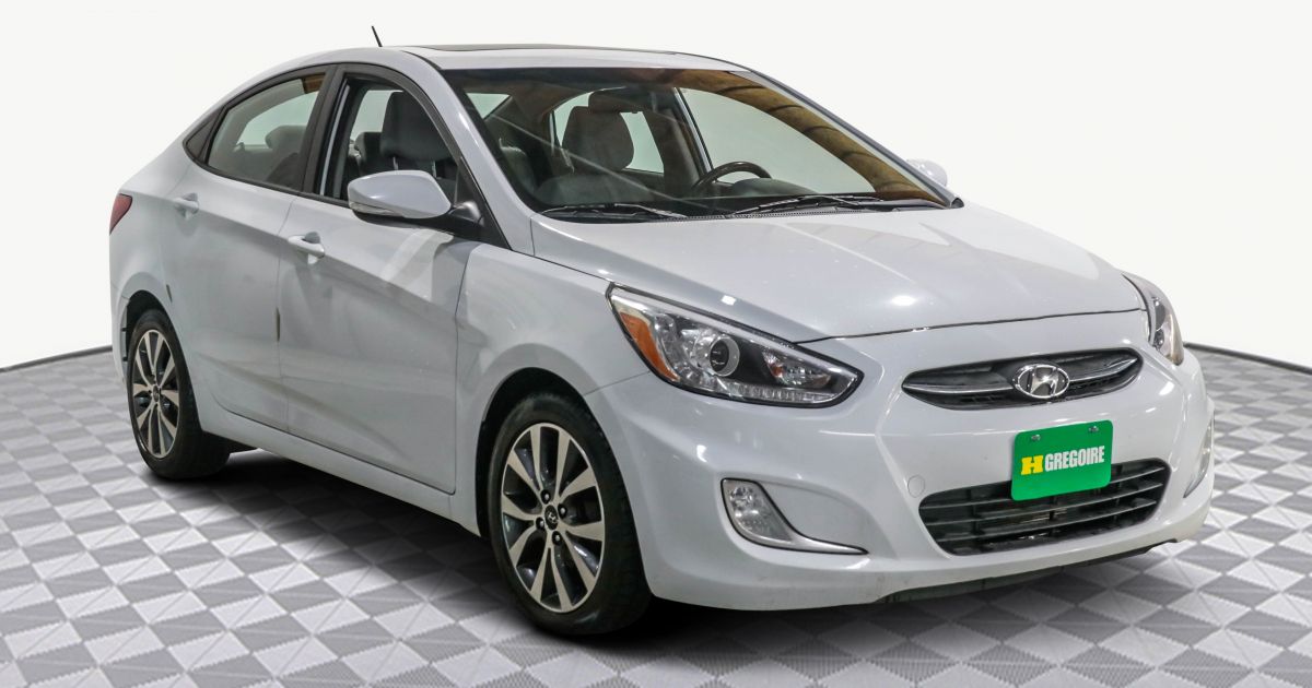 Hyundai Accent 2017 GLS AUTO AC GR ELECT MAGS BLUETOOTH usagée et d ...