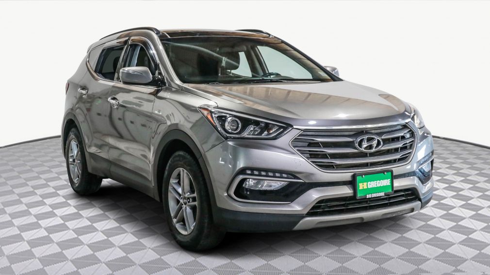 2018 Hyundai Santa Fe SE AWD AUTO AC GR ELECT MAGS TOIT CAMERA RECUL BLU #0