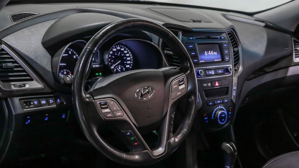 2018 Hyundai Santa Fe SE AWD AUTO AC GR ELECT MAGS TOIT CAMERA RECUL BLU #9