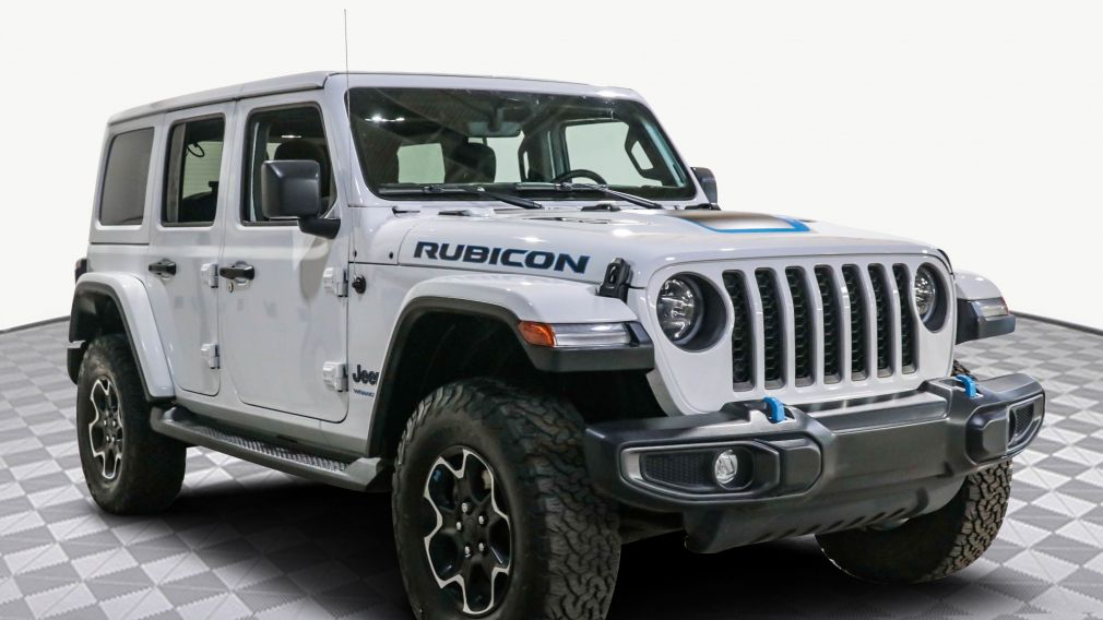 2023 Jeep Wrangler Rubicon 4xe AUTO AC GR ELEC MAGS CAM RECULE BLUETO #0