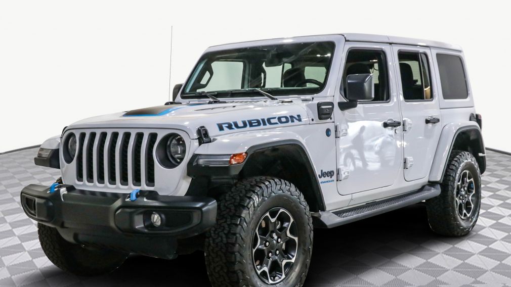 2023 Jeep Wrangler Rubicon 4xe AUTO AC GR ELEC MAGS CAM RECULE BLUETO #3