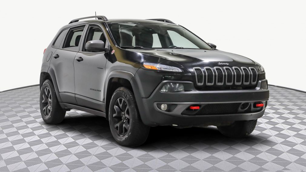 2017 Jeep Cherokee L Plus Pkg AWD AUTO A/C GR ELECT MAGS CUIR TOIT CA #0