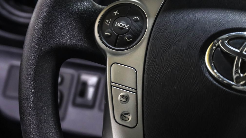 2013 Toyota Prius C 5dr HB gr elect bluetooth air climatisé #15