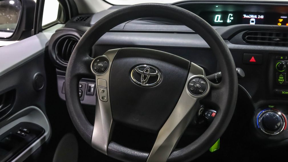 2013 Toyota Prius C 5dr HB gr elect bluetooth air climatisé #14