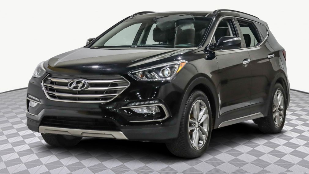 2017 Hyundai Santa Fe SE AWD AUTO A/C GR ELECT MAGS CUIR TOIT CAMERA BLU #3