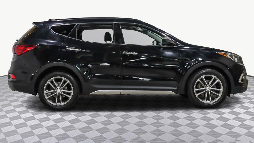 2017 Hyundai Santa Fe SE AWD AUTO A/C GR ELECT MAGS CUIR TOIT CAMERA BLU #8