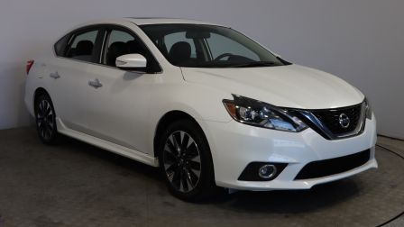 2017 Nissan Sentra SR Turbo AUTO A/C GR ELECT MAGS TOIT CUIR CAM BLUE                in Sherbrooke                