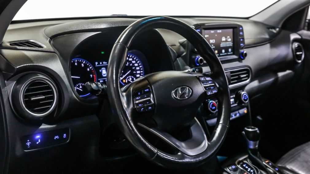 2021 Hyundai Kona Luxury AAWD AUTO AC GR ELECT MAGS TOIT CAMERA RECU #9