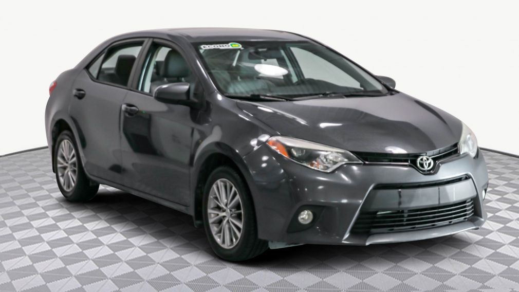 2014 Toyota Corolla LE MAGS AUTO A/C GR ELECT CAM RECUL BLUETOOTH #0