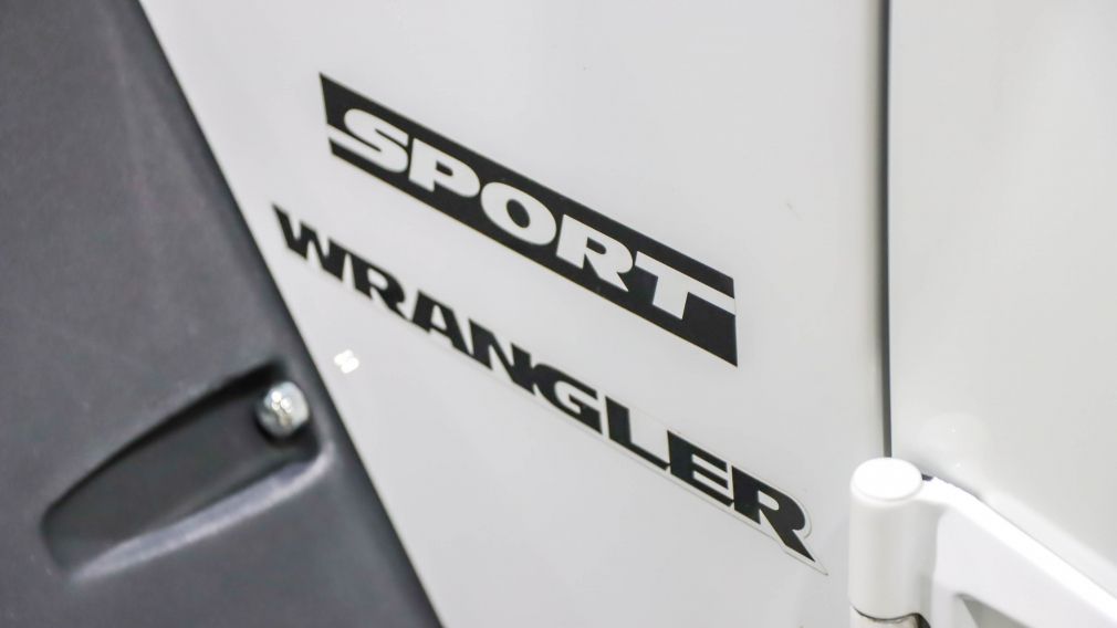 2015 Jeep Wrangler SPORT MANUELLE #10