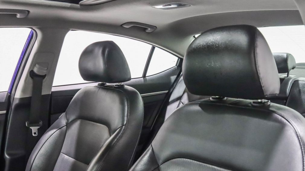 2019 Hyundai Elantra Luxury AUTO A/C GR ELECT MAGS CUIR TOIT CAMERA BLU #9