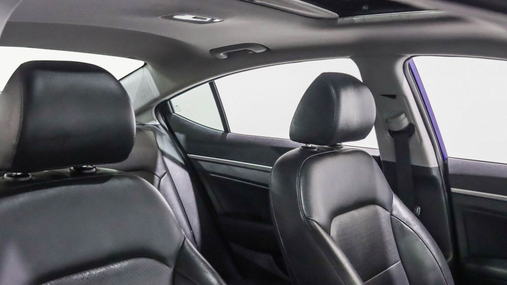 2019 Hyundai Elantra Luxury AUTO A/C GR ELECT MAGS CUIR TOIT CAMERA BLU #23