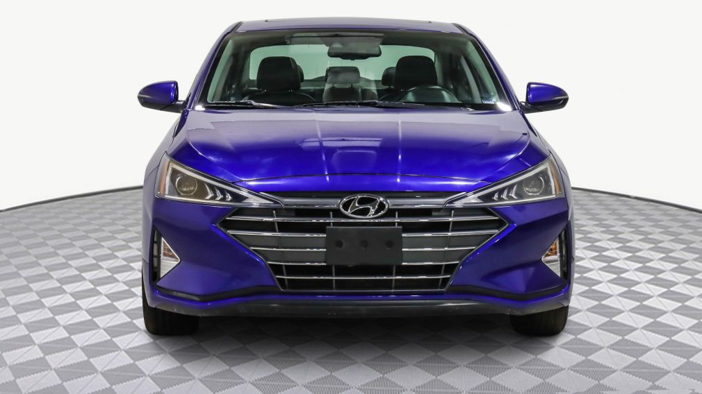 2019 Hyundai Elantra Luxury AUTO A/C GR ELECT MAGS CUIR TOIT CAMERA BLU #2