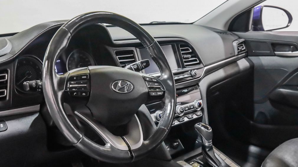 2019 Hyundai Elantra Luxury AUTO A/C GR ELECT MAGS CUIR TOIT CAMERA BLU #12