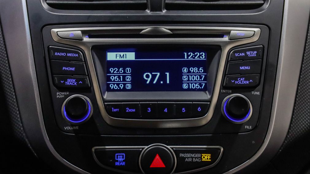 2015 Hyundai Accent GL AUTO A/C GR ELECT BLUETOOTH BAS KM #19