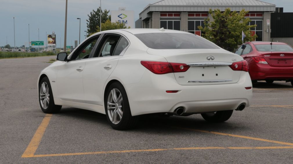 2014 Infiniti Q50 Hybrid AWD CUIR TOIT NAV CAMERA BLUETOOTH #5