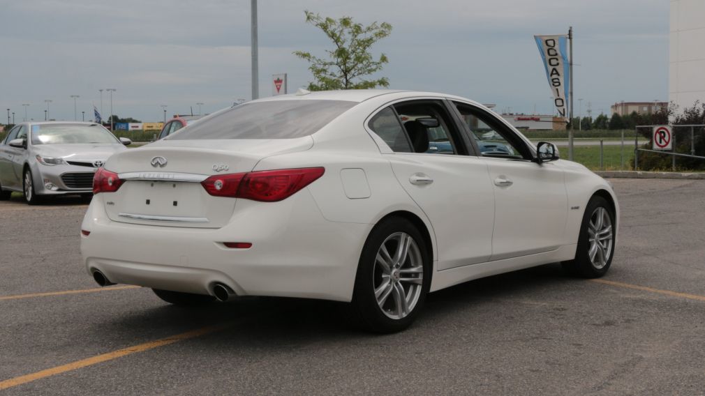 2014 Infiniti Q50 Hybrid AWD CUIR TOIT NAV CAMERA BLUETOOTH #6