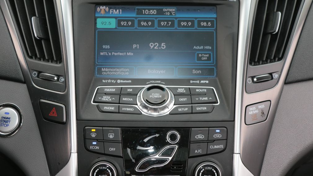 2012 Hyundai Sonata Hybrid A/C TOIT PNAO CAMERA NAV MAGS #17