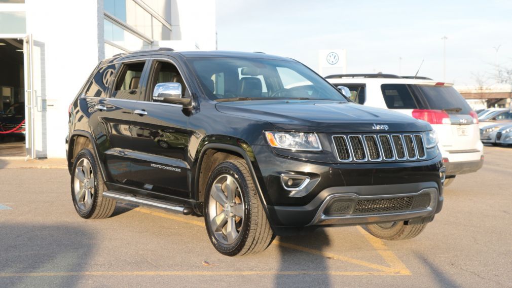 2014 Jeep Grand Cherokee Limited 4WD AUTO A/C CUIR MAGS CAMERA RECUL #0