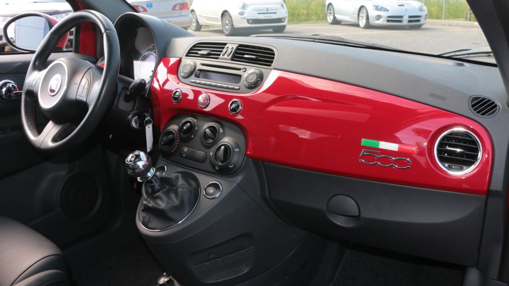 2012 Fiat 500 Sport TOIT CUIR MAGS BLUETOOTH #20