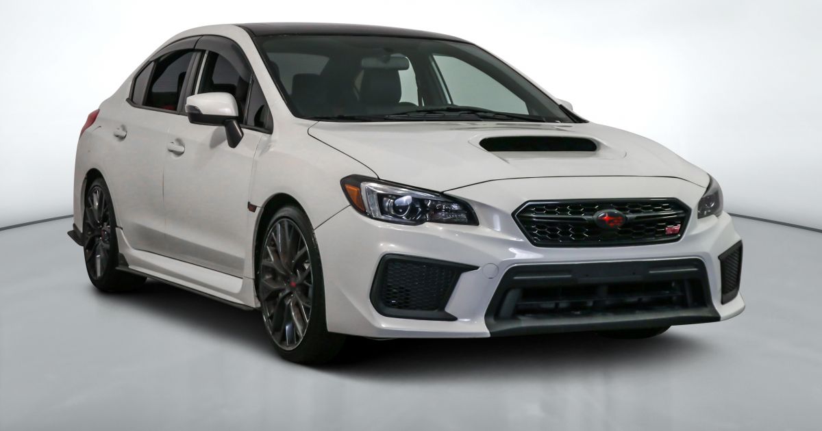 Subaru WRX 2018 STI SPORT TECH AWD MAN A/C CUIR TOIT MAGS CAM RECU ...