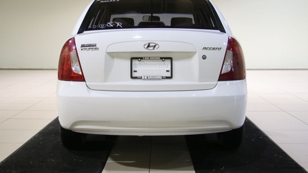 2010 Hyundai Accent L AUTO BAS KILOMÉTRAGE #4