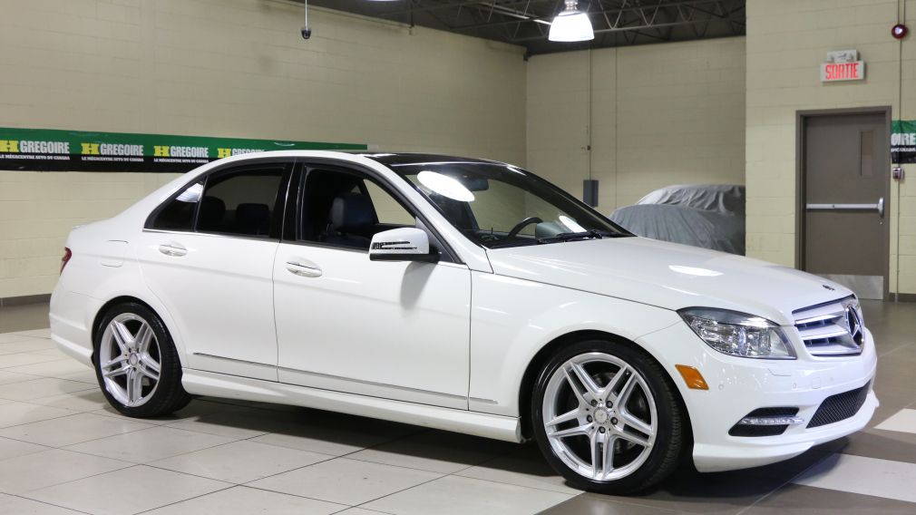 2011 Mercedes Benz C350 4MATIC A/C CUIR TOIT NAV MAGS #0