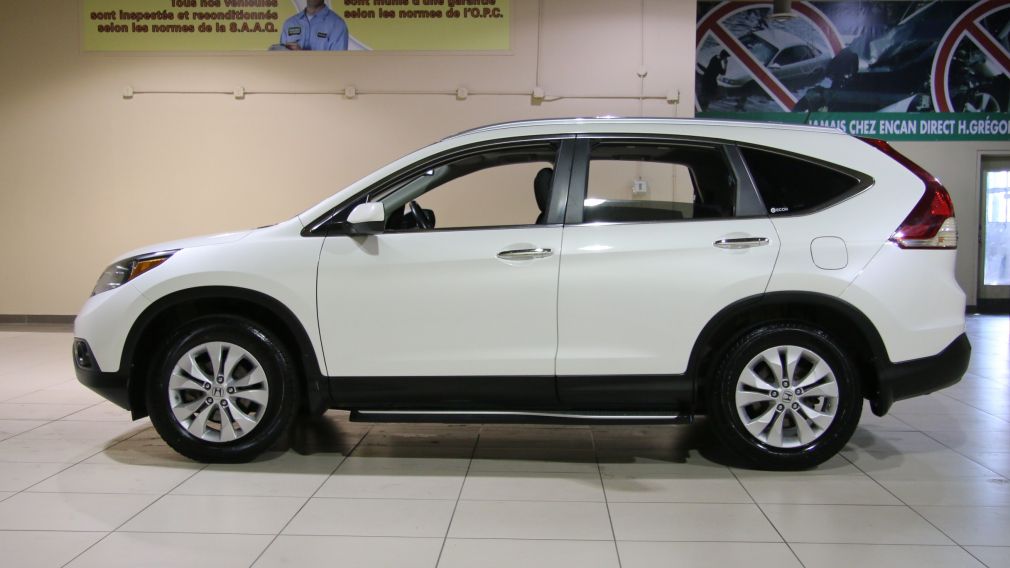 2012 Honda CRV TOURING AWD CUIR TOIT NAV #4